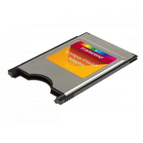 מתאם לכרטיסי זיכרון COMPACT FLASH מבית Transcend
