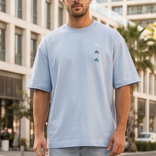חולצה BALR מידות XS-XXL לגברים בגוון תכלת