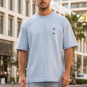 חולצה BALR מידות XS-XXL לגברים בגוון תכלת