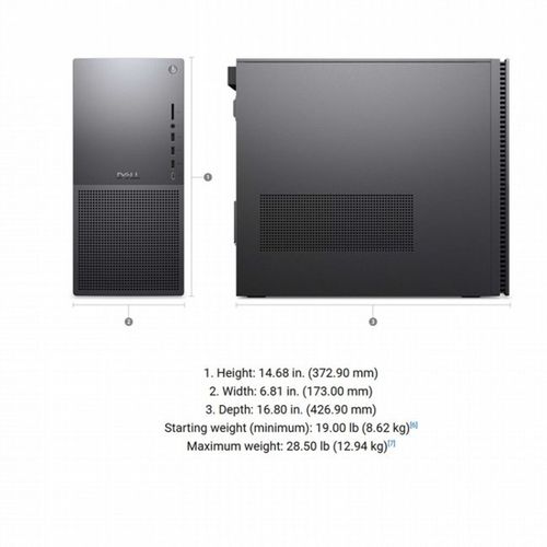מחשב נייח Dell Tower Plus EBT2250 Ultra 9-285K 1TX2 32G RTX5080 XP-RD33-16835