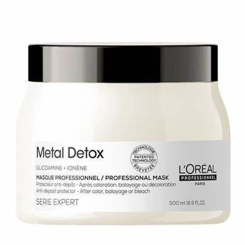 מסכה מקצועית METAL DETOX לשיער שעבר צביעה, בליאג' או הבהרה מסדרת 150 מ