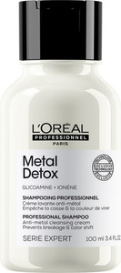 שמפו מקצועי METAL DETOX בגודל מיוחד ללא סולפטים לשיער שעבר צביעה, בלאג