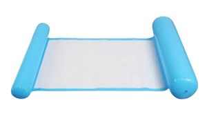 ערסל מים צף לבריכה ולים – מזרן רשת מתנפח 154×81.5 ס״מ לבחירה ורוד או תכלת