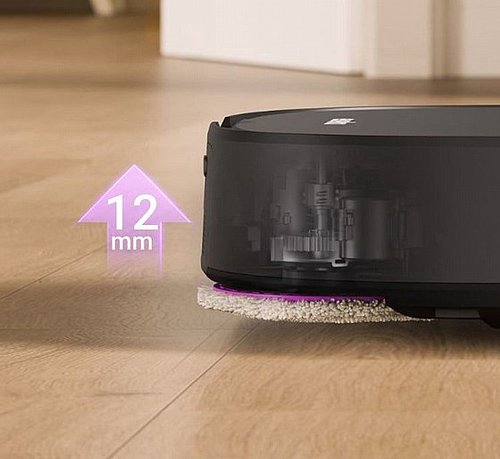 ‏שואב אבק רובוטי Eureka j15 evo - צבע שחור
