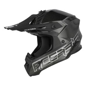 קסדת שטח STEEL CARBON 22-06 מבית ACERBIS צבע שחור אפור