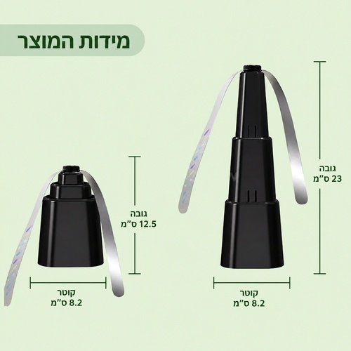 מאוורר שולחני להרחקת זבובים לגינה ולמרפסת