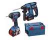 סט 18v מברגת אימפקט ופטישון נטען BOSCH