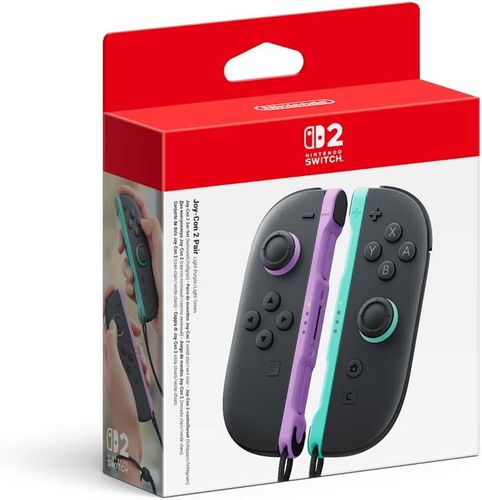 Nintendo Joy-Con 2 Pair Light Purple/Light Green  סגול ירוק 