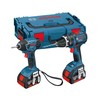 סט מברגות בוש 18v 4ah כולל סוללות Lithium