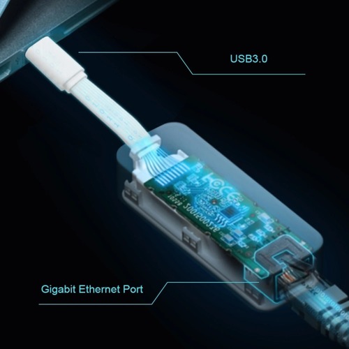 מעביר  TL-UE300C TYPE-C TO RJ45