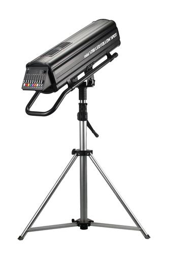 פולו ספוט לד 1200w כולל סטנד וקייס Vello LED follow spot 1200