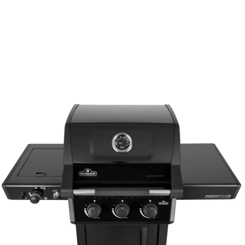 גריל גז FREESTYLE PRO 365 IL עם כירת צד אינפרא אדום – שחור