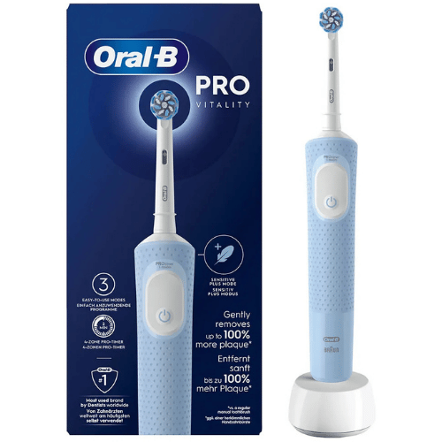 מברשת שיניים חשמלית צבע תכלת Oral-B Vitality Pro D103