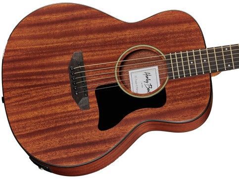 זווית נוספת harley benton gs-travel acoustic guitar
