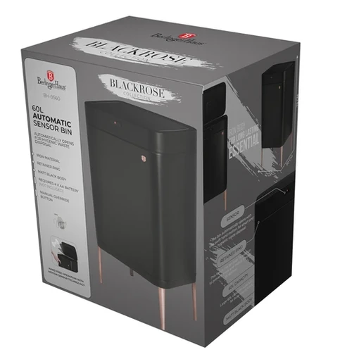 פח אשפה חכם 60 ליטר Berlinger Haus BH9560 