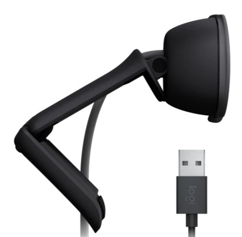 מצלמת רשת עם מיקרופון Logitech Brio 100 Full HD 1080p Graphite