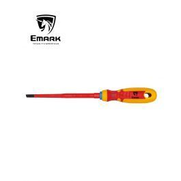 מברג שטוח מבודד  EMARK SL5.5x125mm 1000V VDE