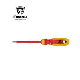 מברג שטוח מבודד EMARK SL2.5x80mm 1000V VDE