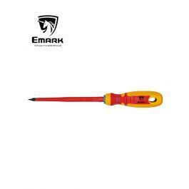 מברג שטוח מבודד  EMARK SL6.5x150mm 1000V VDE