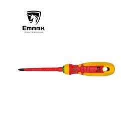 מברג פיליפס מבודד  EMARK PH2x100mm 1000V VDE
