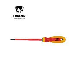 מברג שטוח מבודד EMARK SL3.0x100mm 1000V VDE