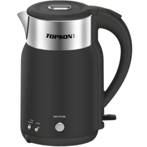קומקום שבת 1.8 ליטר צבע שחור Topson TP-892B 2200W