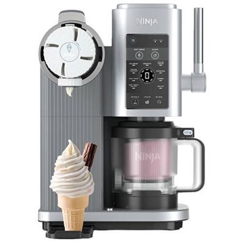 ‏מכונת גלידה Ninja NC701 Creami Spoon and Spin נינג'ה