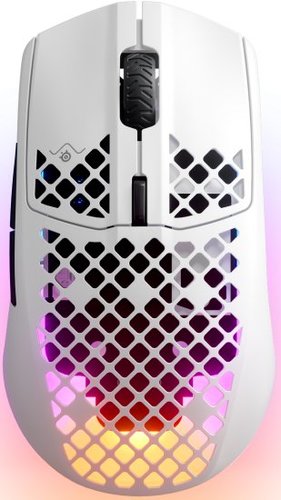 עכבר גיימינג אלחוטי SteelSeries Aerox 3 לבן קל משקל