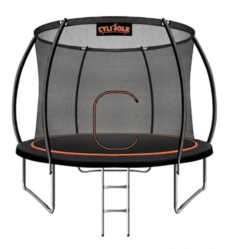 טרמפולינה לחצר 10 פיט Cylivolk כתומה + מתנה