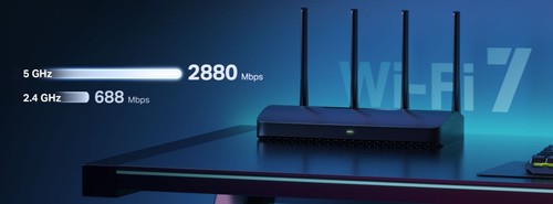 ראוטר Mercusys BE3600 Dual-Band WiFi 7 MR27BE