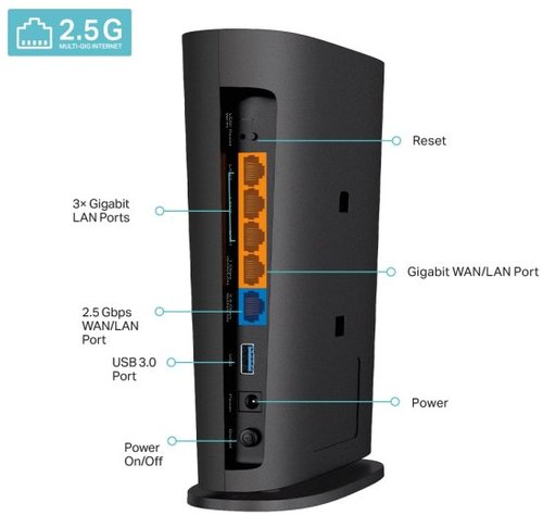 ראוטר TP-Link AX6000 Dual-Band 8-Stream Wi-Fi Archer AX80