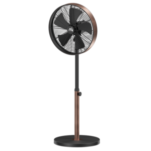 מאוורר עמוד "VINTAGE 16 שחור+נחושת מוברש FlyFans