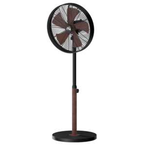מאוורר רצפה "VINTAGE 16 שחור+עץ FlyFans