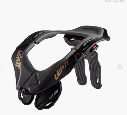 מגן צוואר 5.5 ילדים Stealth LEATT שחור