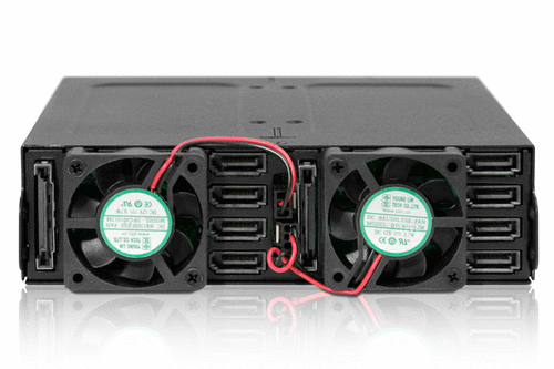 מגירה מוקשחת ל-8 דיסקים SSD/HDD