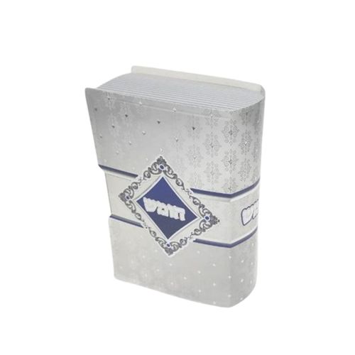 10 קופסאות חומש מיני/ כחול הטבעת כסף /