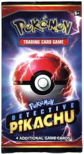 קלפי פוקימון חבילת בוסטר פיקאצו הבלש Detective Pikachu Booster Pack - Detective Pikachu (DEP)
