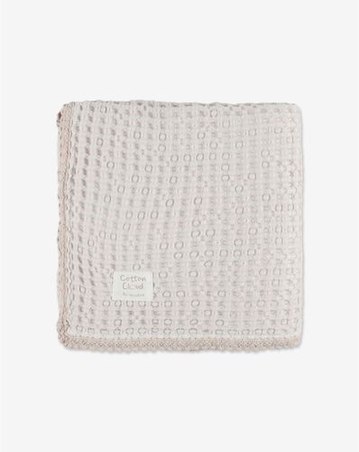 שמיכת פיקה גדולה 100*150 ליין Cotton Cloud - ורוד