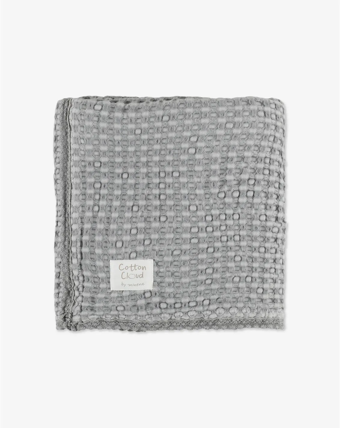 שמיכת פיקה גדולה 100*150 ליין Cotton Cloud - כחול