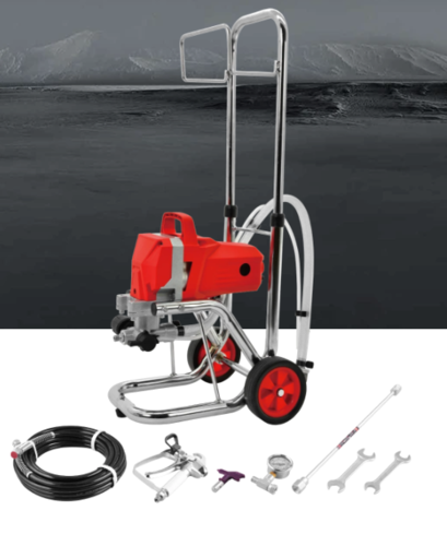 איירליס / מרסס צבע 10 מטר צינור 3300 PSI  חזק במיוחד 1200W HD2104