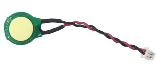 3V BIOS סוללת ביוס CR1220 עם כבל מתאימה למגוון רחב של מחשבים ראש  קטן 1.25mm