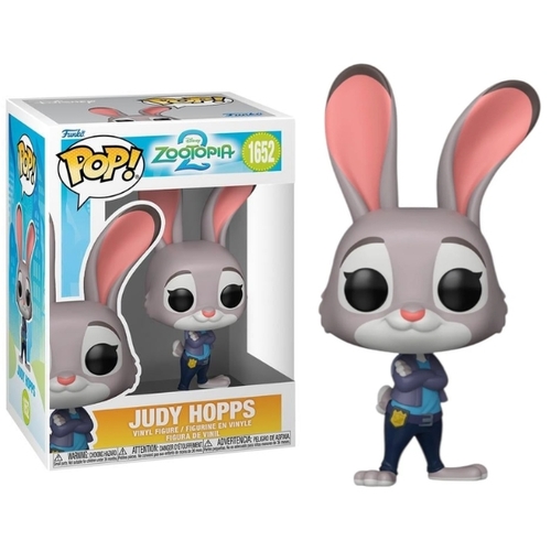 בובת פופ ג'ודי הופס זוטרופוליס | Funko Pop! Zootopia 2 Judy Hopps 1652