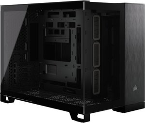 מארז שחור עץ אגוז למחשב CORSAIR 2500X Micro-ATX Walnut