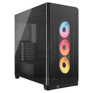 מארז שחור CORSAIR 4500X Frame ARGB Mid-t