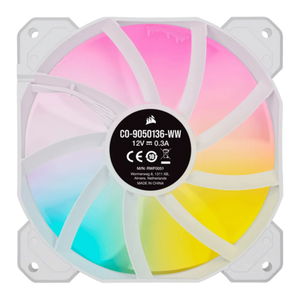 מאוורר לבן CORS SP120 ELITE 1FAN