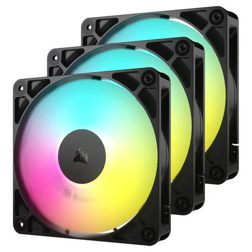מאווררים למארז CORSAIR RS120 ARGB TRIPLE 3X
