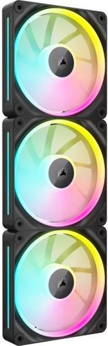 מאוורר שחור CORSAIR LX120-R MAX 3x KIT ICUE RGB