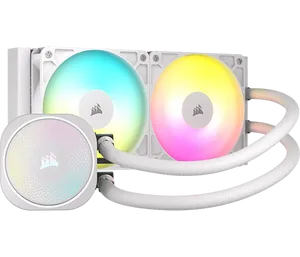 קירור נוזלי לבן CORSAIR NAUTILUS 240mm ARGB