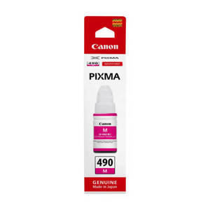 בקבוק דיו Canon GI-490M -  אדום