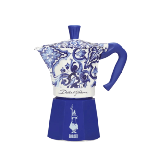 מקינטה מהדורה מיוחדת מוקה אקספרס 6 כוסות Moka Express Dolce & Gabbana 6 Cups Bialetti